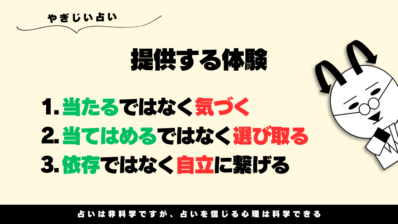 やぎじい占いの体験